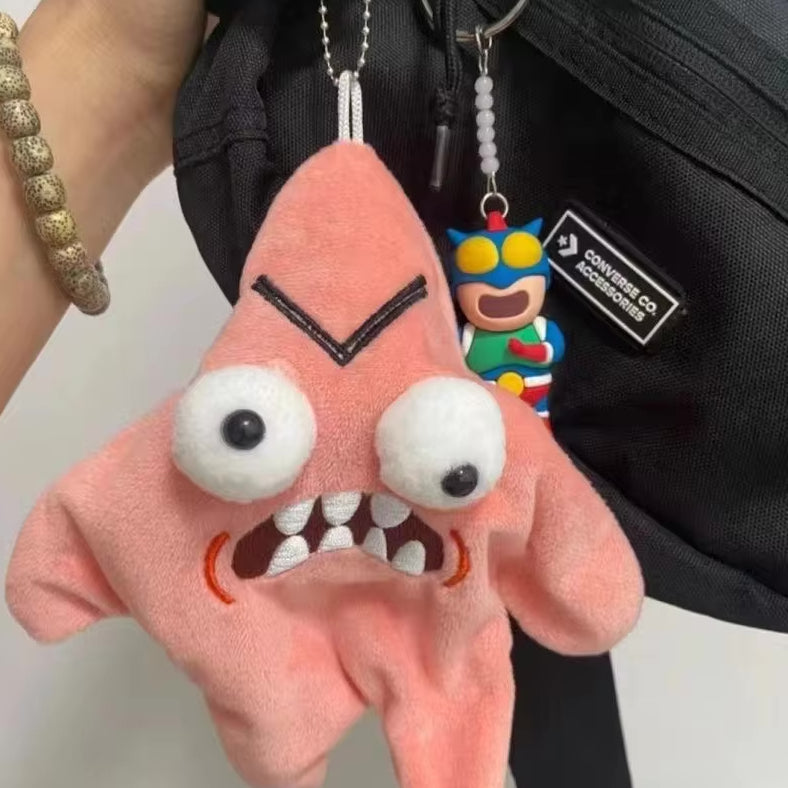 Dancing ChiikawaStar and Angry PatrickStar